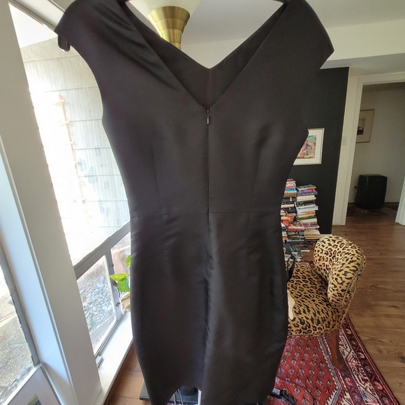 Brooks Brothers Satin Sheath Cocktail Dress - Picture 2 of 3